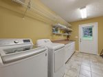 The River House: Entry Level Laundry Room